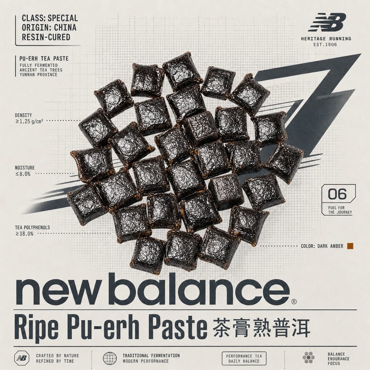 The design — Ripe Pu-erh Paste