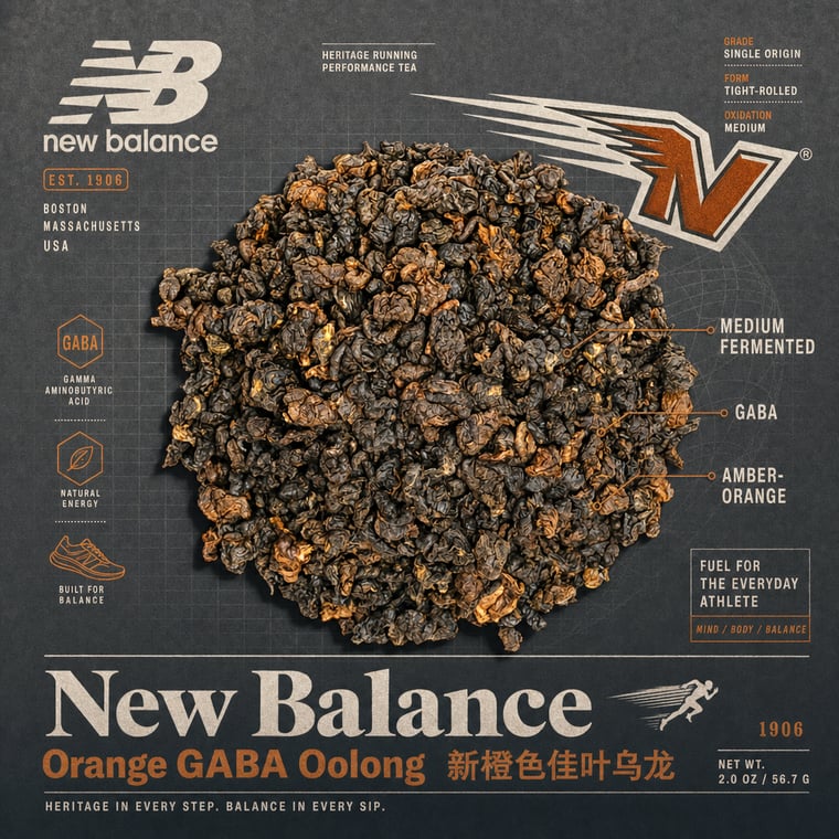 The design — Amber GABA Oolong