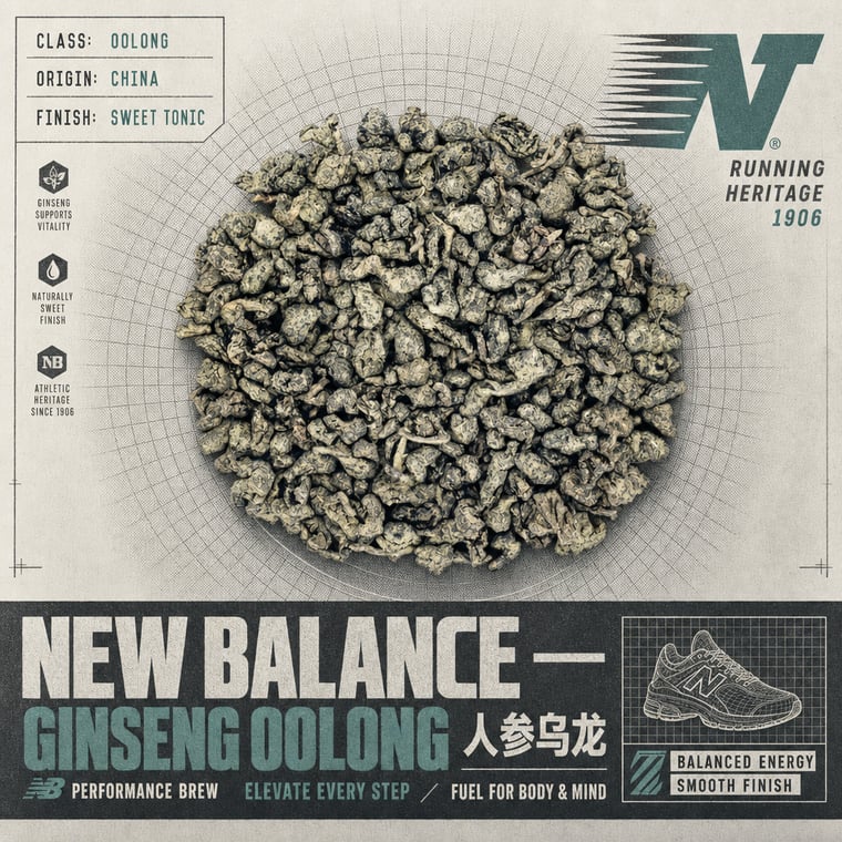The design — Ginseng Oolong