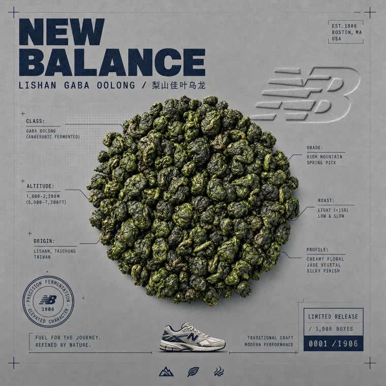 The design — Lishan GABA Oolong