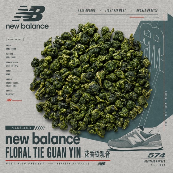 Floral Tie Guan Yin