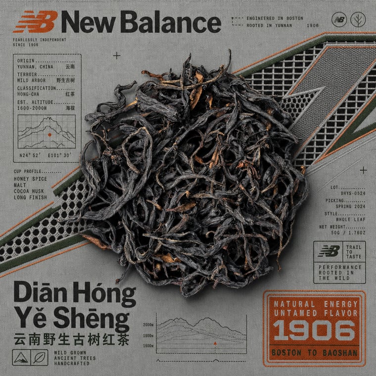 The design — Diān Hóng Yě Shēng
